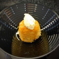 A picture of Ginger syrup pudding.