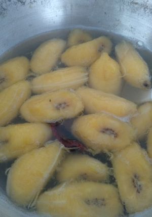 Foto resep Setup Pisang kepok sederhana