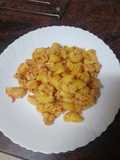 Pasta corta con boloñesa marinera