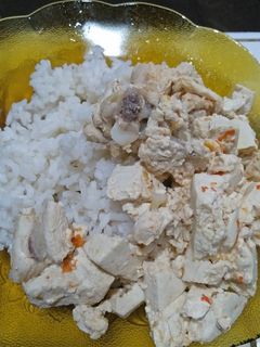 Foto resep Tahu dan Ayam Geprek untuk diet