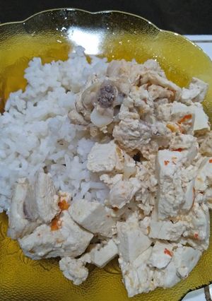 Foto resep Tahu dan Ayam Geprek untuk diet