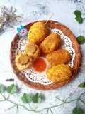 Corn Dog Nasi Crispy Keju