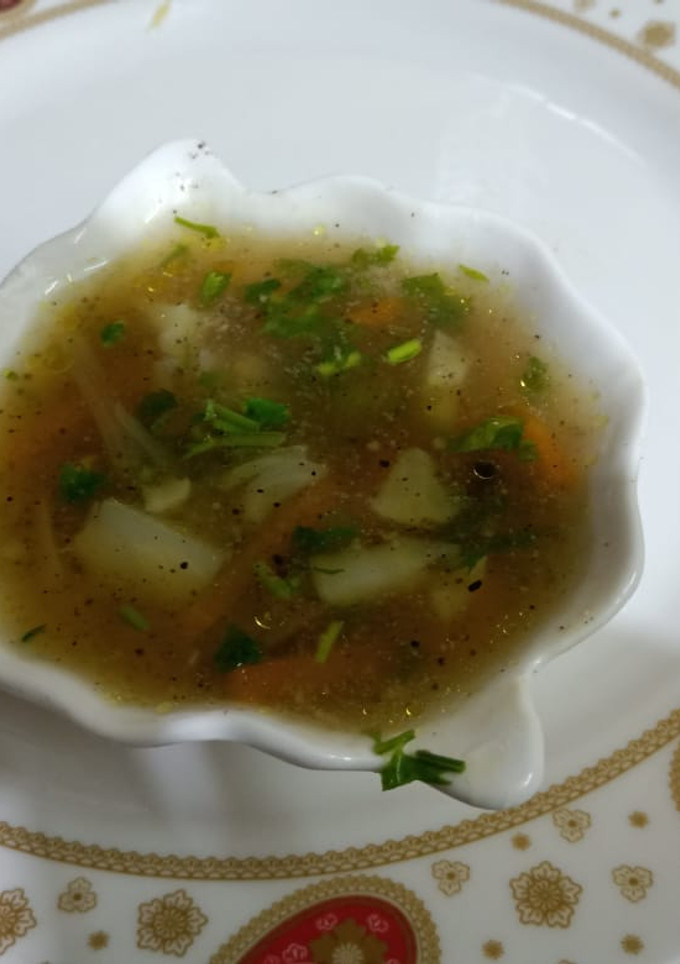 சிக்கன் வெஜ் சூப் செய்முறை முக்கிய புகைப்படம்