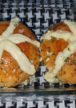 Foto resep Korean Garlic Cheese Bread