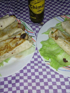 Una foto de Burritos Vegetarianos