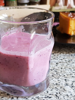Una foto de Batido de Frutos Rojos