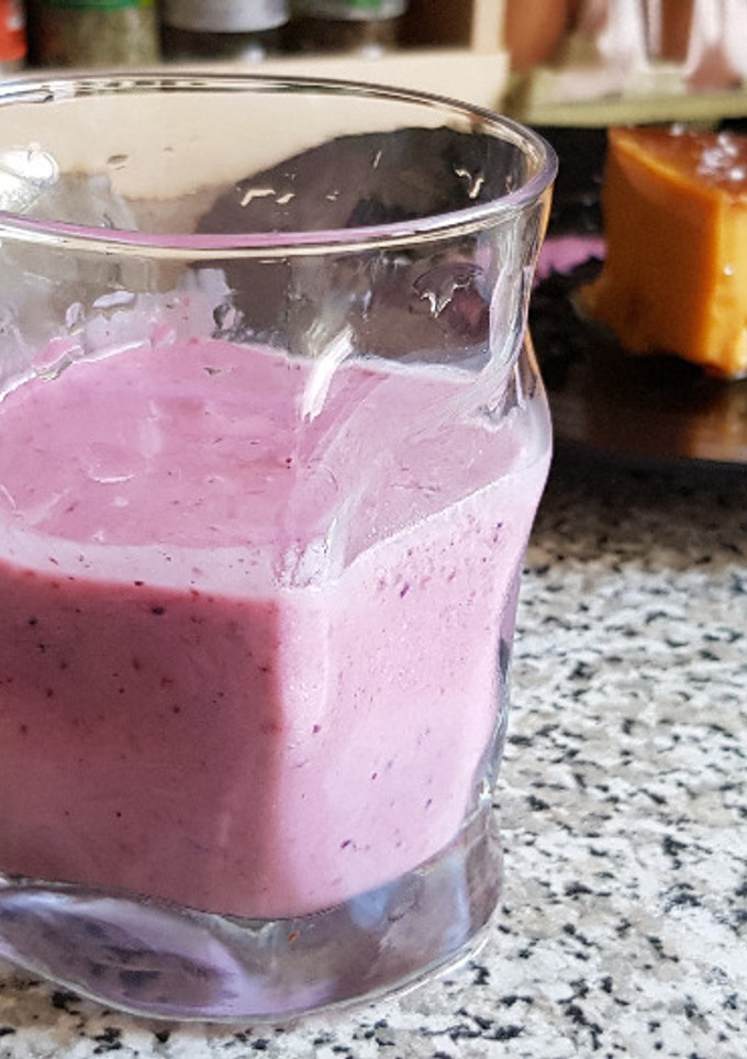 Una foto de Batido de Frutos Rojos