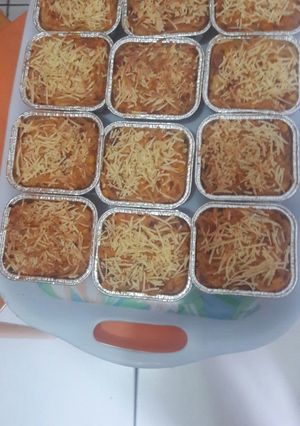 Foto resep Spagheeti panggang bolognes
