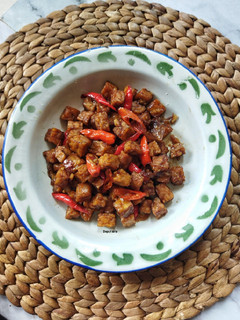 Foto resep Oseng tempe pedas manis