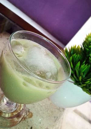 Foto resep Es Susu Green Tea