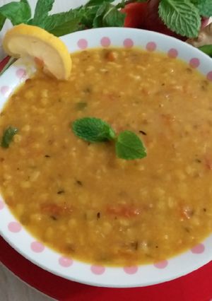 A picture of Fry tur dal.