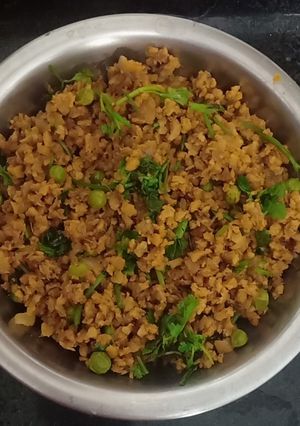 A picture of Healthy veg keema matar recipe.