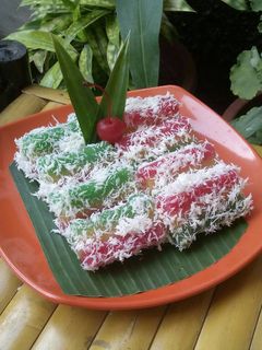 Foto resep Lapis singkong pelangi
