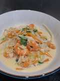 Laksa de crevette