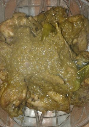 Foto resep Ayam bumbu cabe ijo