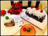 Tripel chocolate rool cake 2 telur
