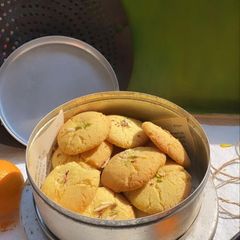 A picture of Orange Nankhatai.
