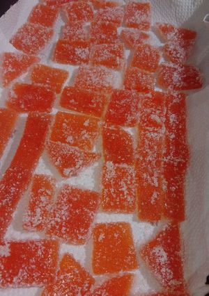 Una foto de Gomitas de durazno