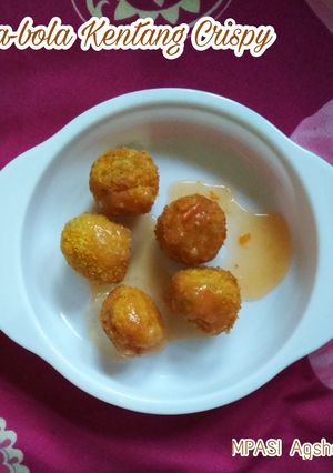 Foto resep Bola-bola kentang crispy MPASI