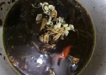 Praktis, Menyajikan Rawon daging sapi Nikmat Lezat