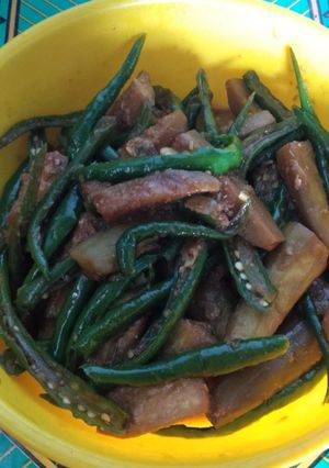 Foto resep Terong Lombok Hijau Masak Kecap