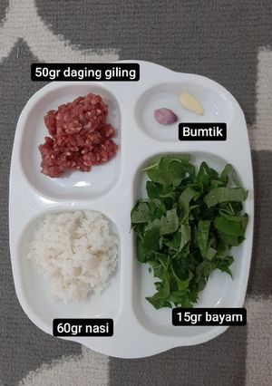 Foto resep Bubur daging sapi mpasi hari ke 2