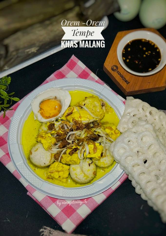 Resep Orem - Orem Tempe Khas Malang oleh Nining - Cookpad