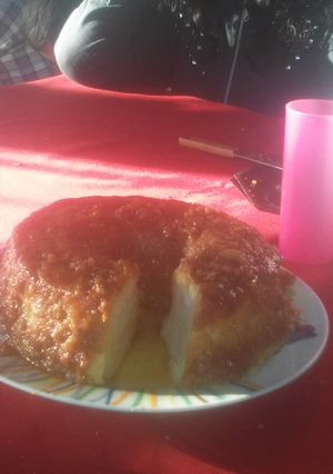 Una foto de Budín de pan