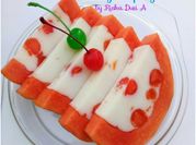 Gambar puding pepaya