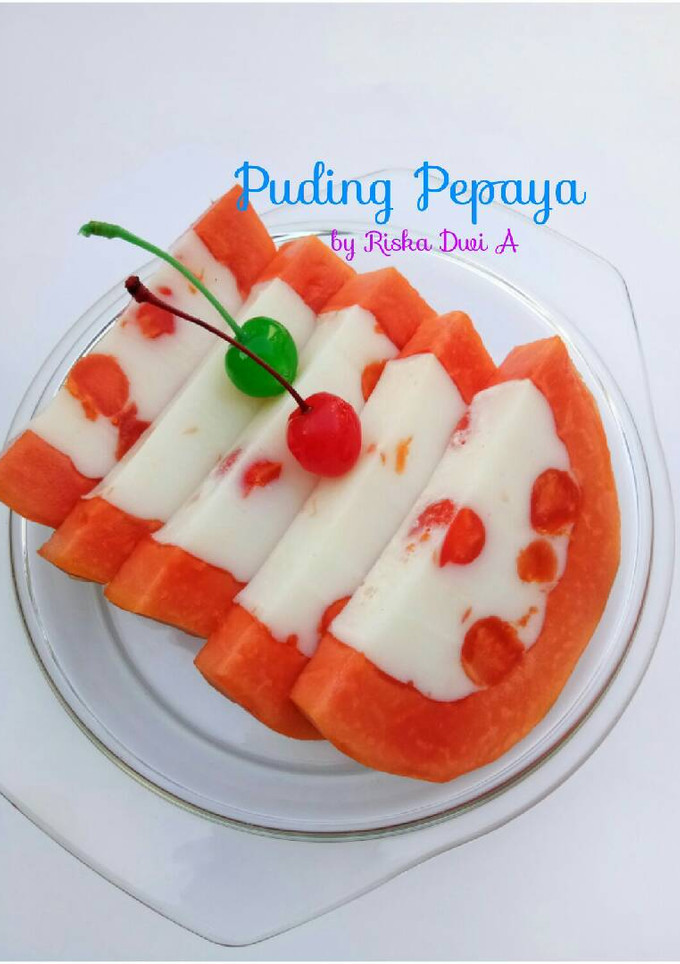 Foto resep Puding Pepaya