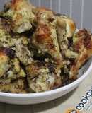 Tutitos de ala de pollo al ajillo