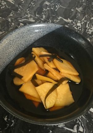 A picture of Pickled Kohlerabi.
