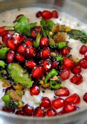 A picture of Curd rice.
