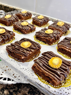 Una foto de Pastelitos con chocolate