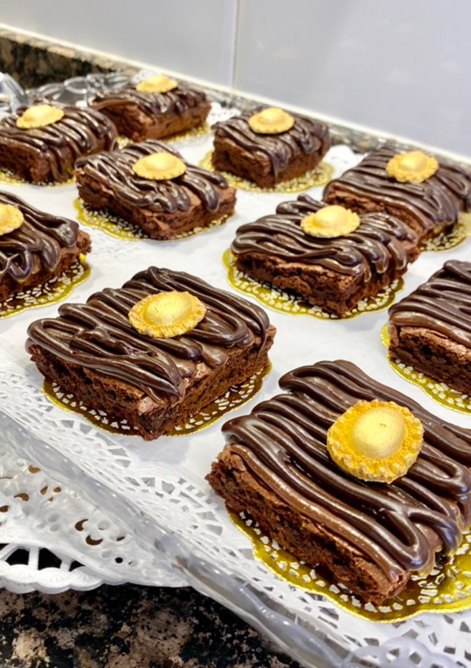 Una foto de Pastelitos con chocolate