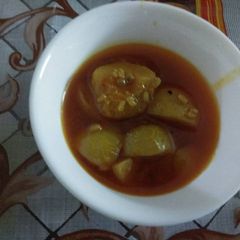 A picture of Amla pickle.
