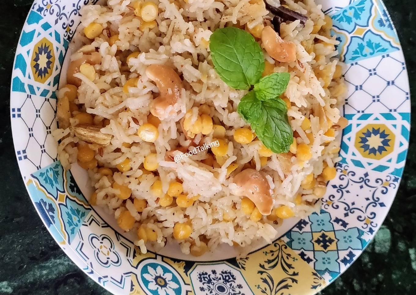 Chana Dal Pulao