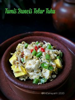 Foto resep Tumis Buncis Telur Tahu