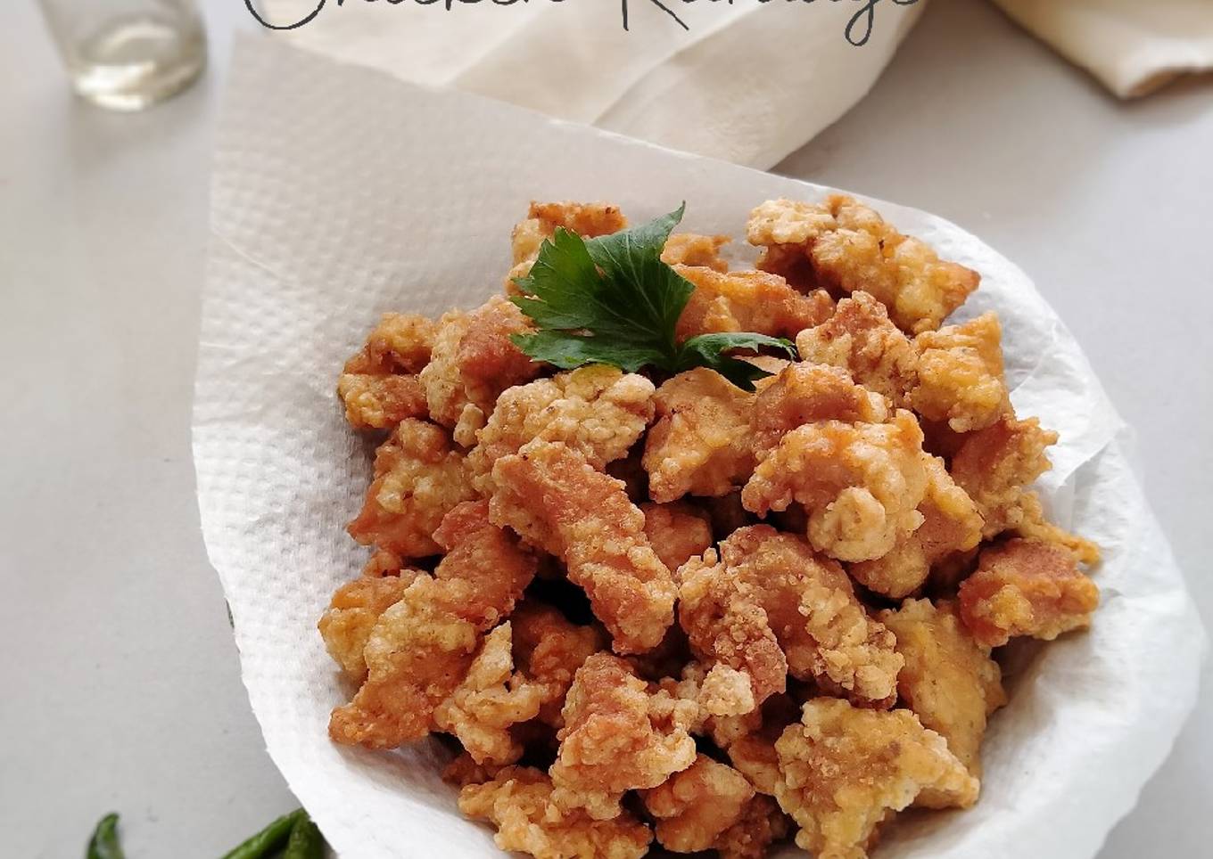 Chicken Karaage anti ribet