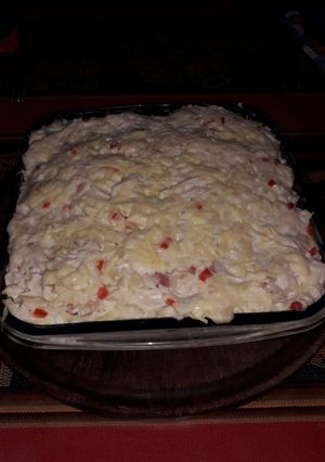 Una foto de Gratinado de pollo