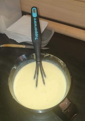 Une photo de Crème anglaise onctueuse