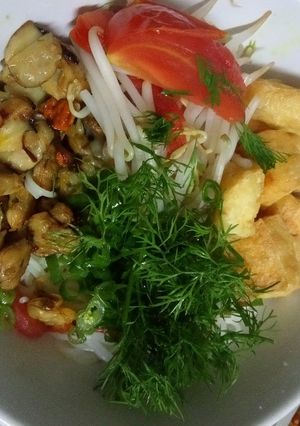 Hình của món Bún ngao.