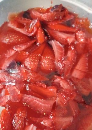 Gambar Agar-agar strawberry #Umie