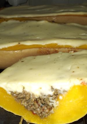 A picture of Stuffed Zucchini (Boiled).