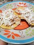Tostadas de ensalada de pollo