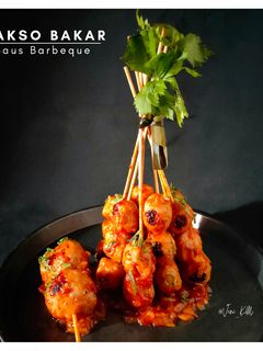 Foto resep Bakso Bakar Saus Barbeque