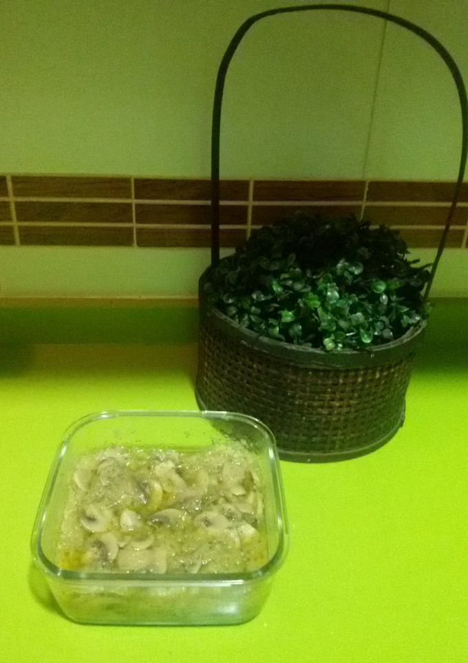 Una foto de Champiñones en salsa con thermomix