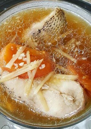 Foto resep Steamed Ikan Kakap Simpel Gak Pake Ribet (NO MSG)