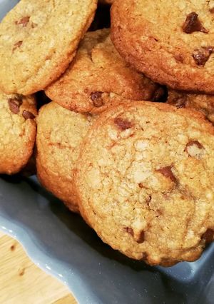 Une photo de Cookies aux éclats de chocolat
