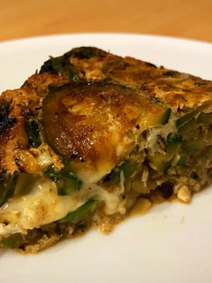 Una foto de Tortilla de zucchini rápida fácil light ! Pocos ingredientes 1 2 3